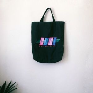 Motorola vintage tote bag